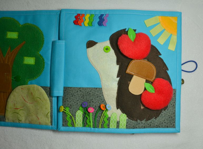 Именная развивающая книжечка