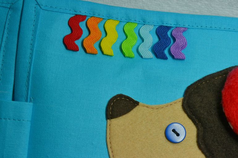 Именная развивающая книжечка