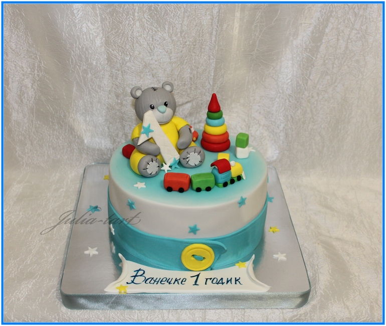 Торт детский "С мишкой"