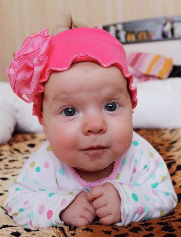 Элине 4 месяца!