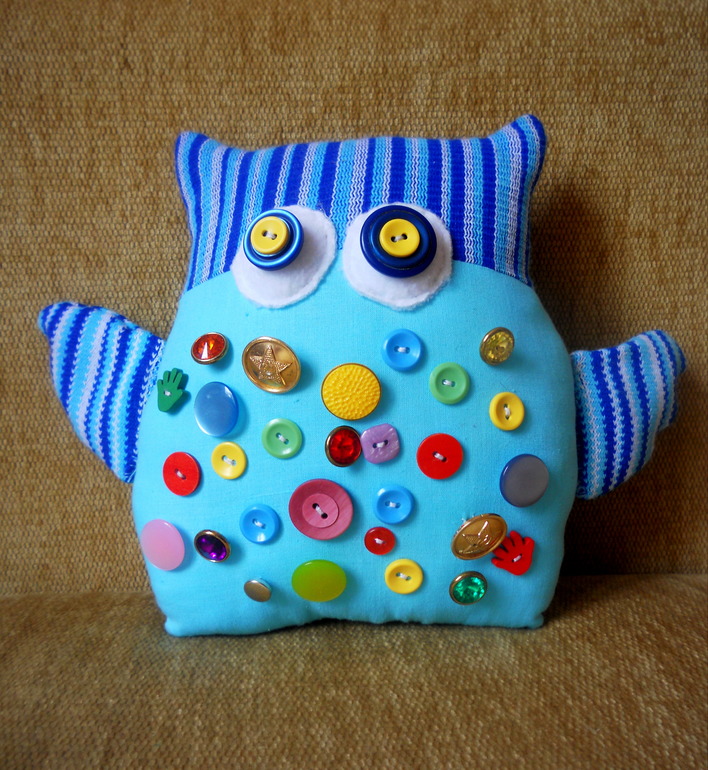 Совушка для мелкой моторики.
