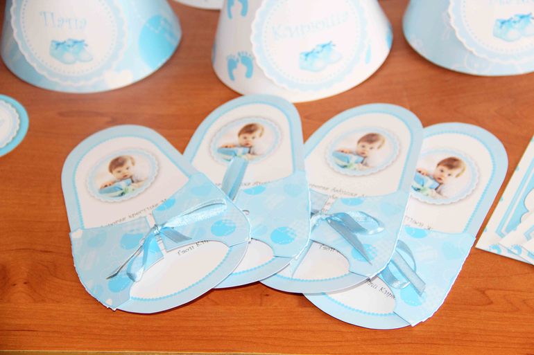 Набор для оформления дня рождения "Маленькие ножки"