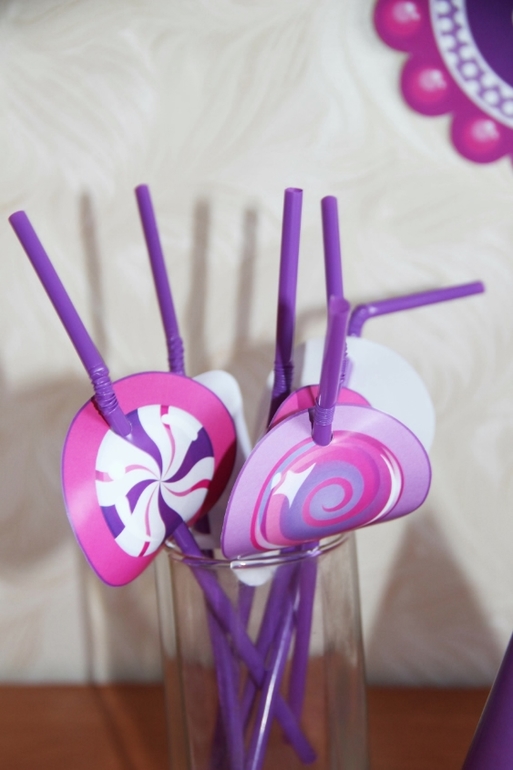 Конфетное оформление дня рождения