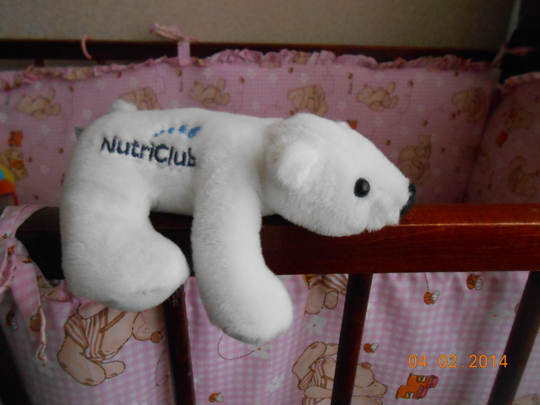 Мишка от Нутрилон-клуба