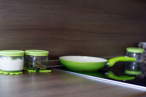 моя кухня цвета капуччино..