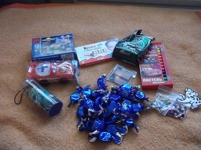 Чудесные подарочки от замечательной фей.