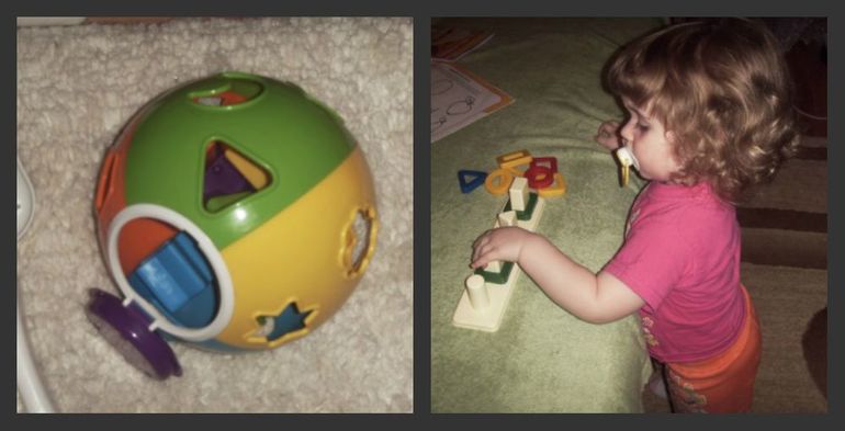 Наши любимые занятия в 1 год и 8 месяцев