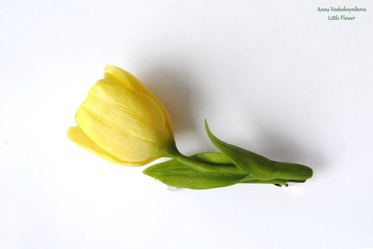 Заколка "Тюльпан"