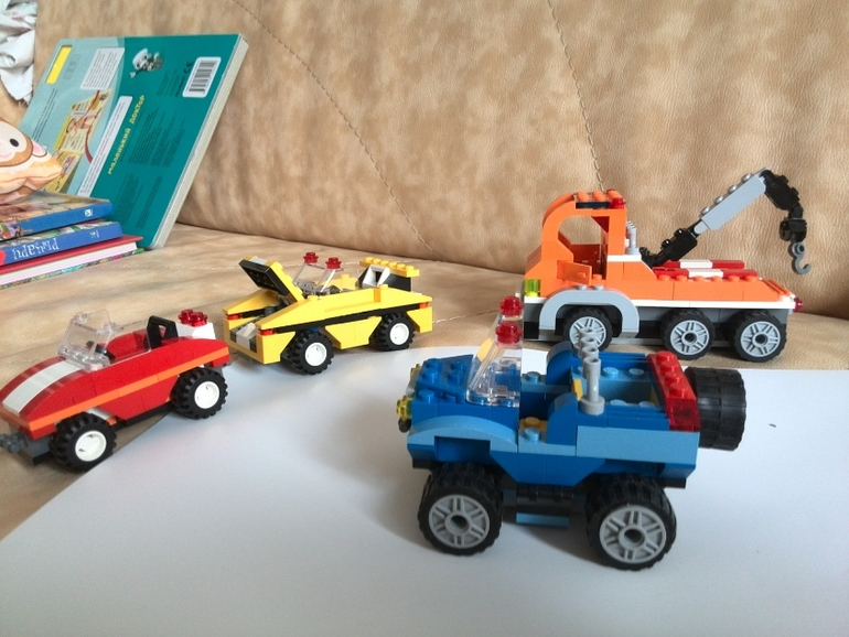 Лего 4635 Веселый транспорт