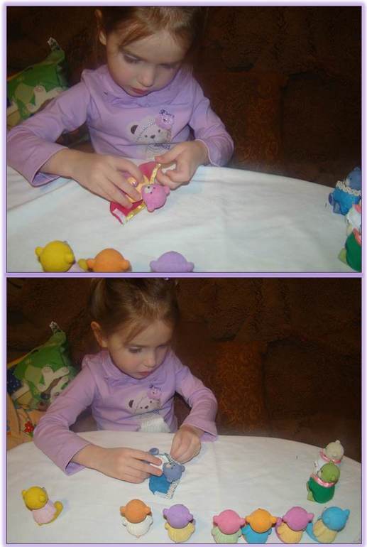 Моторика: Занятие 9 "Мишки для малышки"