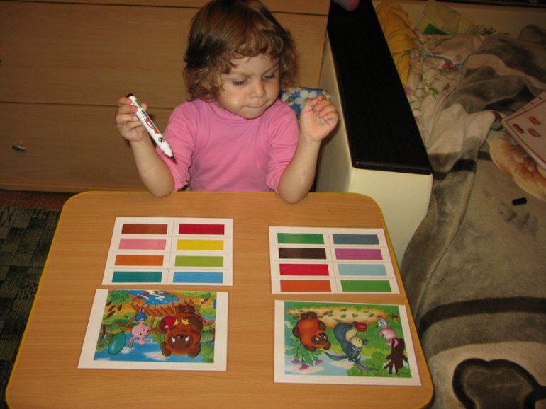 Занимаемся по тематическому комплекту