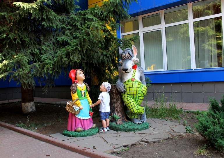 Детская железная дорога в Новомосковске