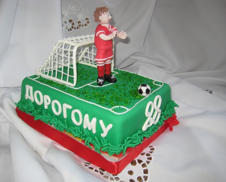 Торт для кума. Мой первый человечек(пропорции у меня страдают)))