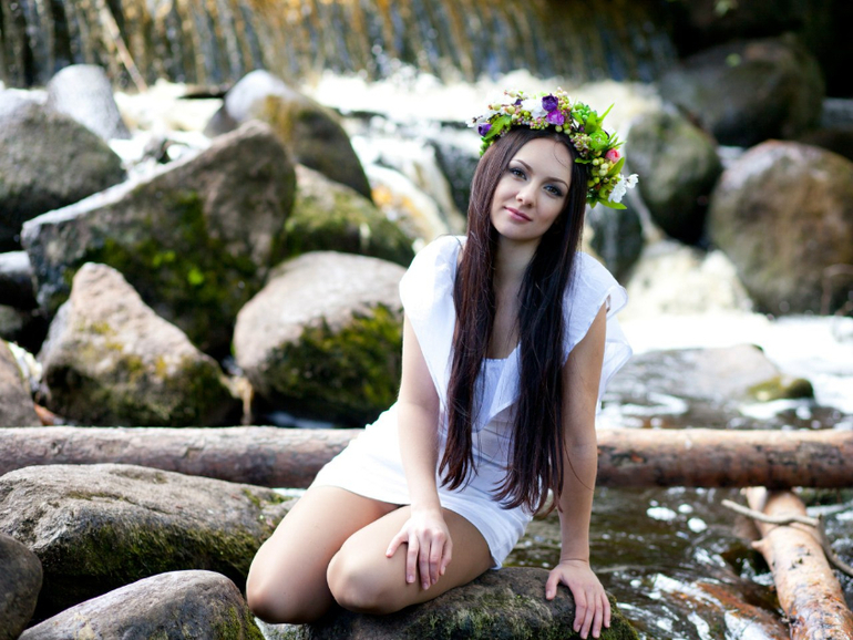 Ободок,венок из цветов