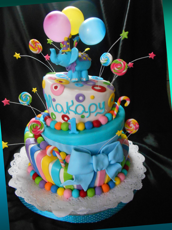 Тортик со слоненком