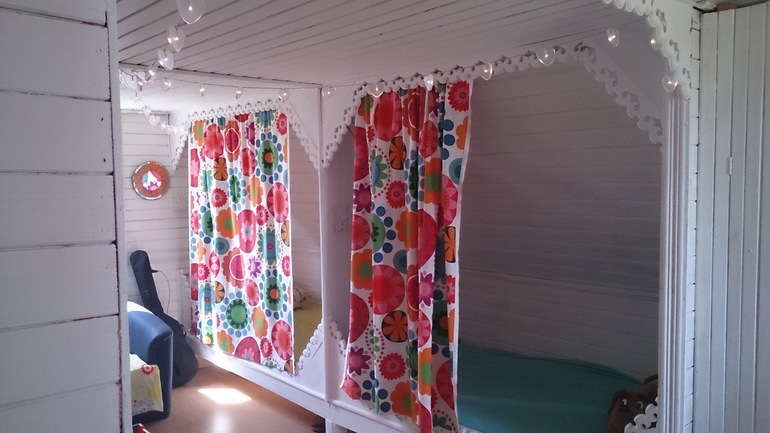 наш чердак на даче