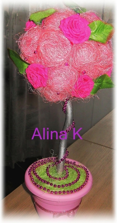 Розовые розы)