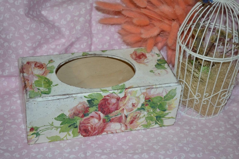 Салфетница Шебби-Шик