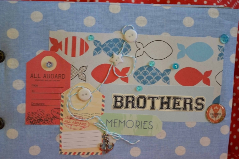 Альбом для 2х Братьев Морской