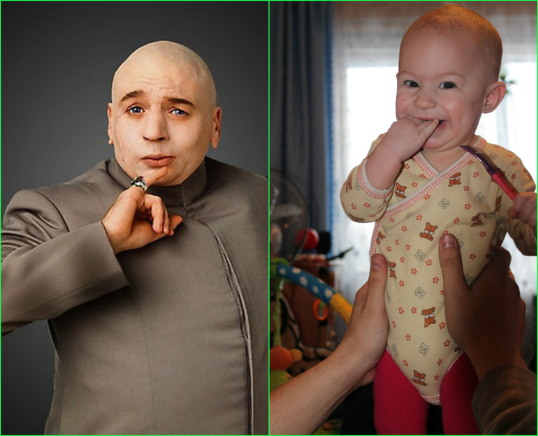 Ритуле 6 месяцев))Мы уже как полгода счастливые мама и папа))