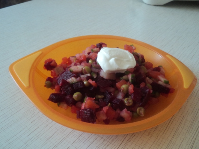 У нас было вчера)