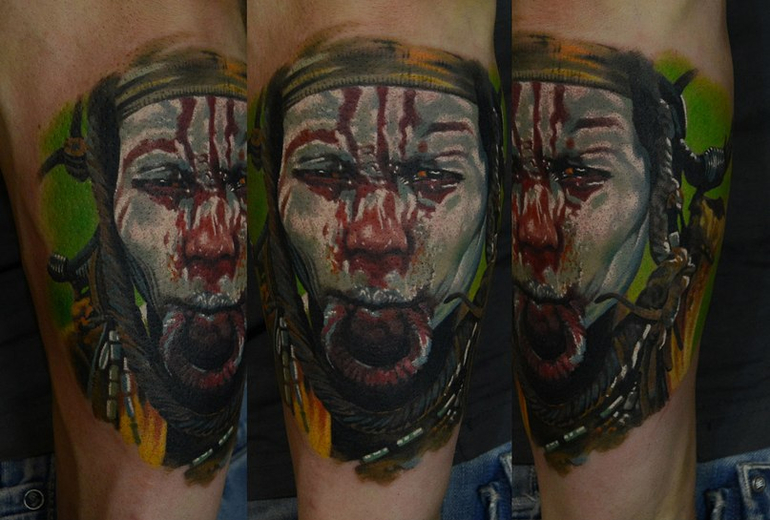 Хотели бы себе такого качества татушку?)