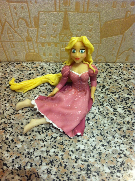 Торт с Рапунцель