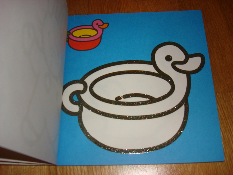 Наши творческие пятиминутки в годик. Рисование.