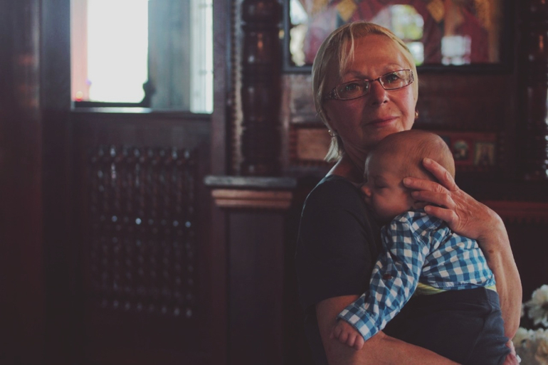 Покрестилм Мишеньку!