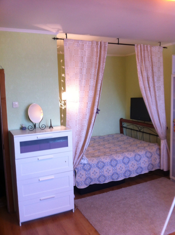 Спальня-детская в съемной квартире