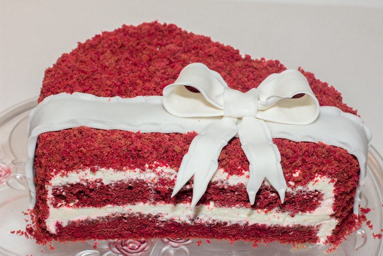 Сердце с бантиком