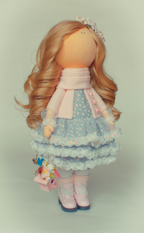 Куколка для маленькой девочки Настеньки)