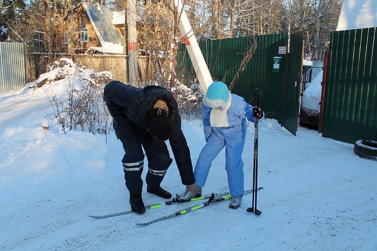 Ах, эти лыжи, лыжи=))) 21.01.14г.