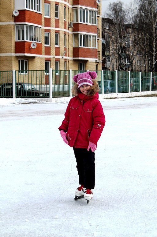 А после блинчиков на каток=) 02.03.14г.