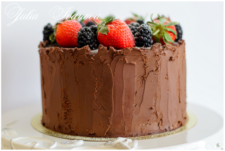 Ягоды и шоколад