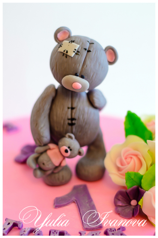 Торт с мишкой!