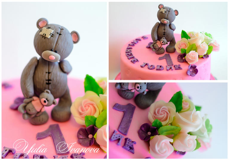 Торт с мишкой!