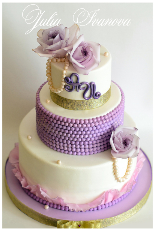 Свадебный в лиловом...