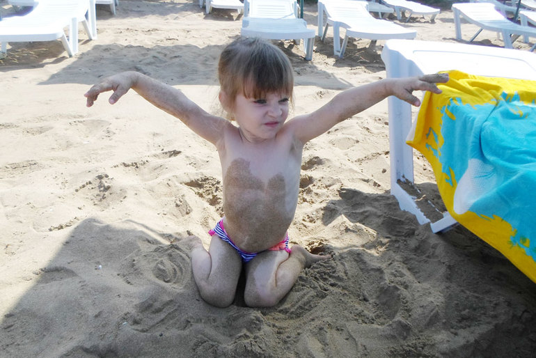 Шичида на... пляже )