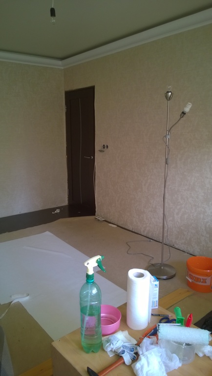 Наша спальня, еще не все готово, но уже что-то вырисовывается))