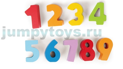 Игрушка деревянная "Цифры", Hape