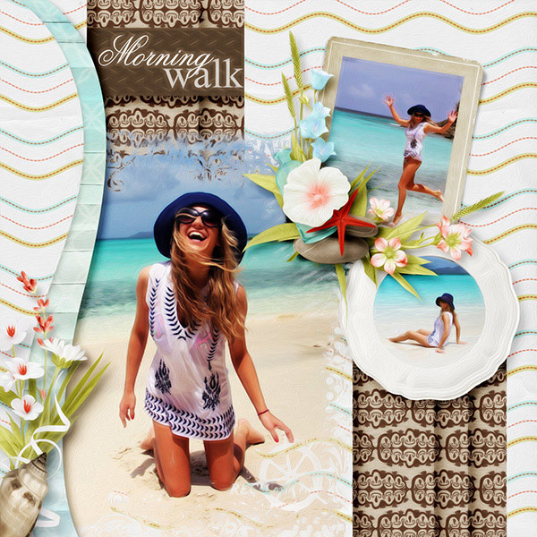 "By the shore" by PrelestnayaP design...