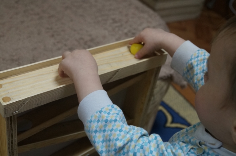 Совместное работа  папы и сына.