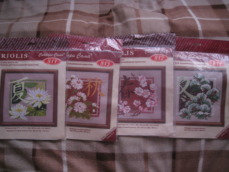 Наборы для вышивки крестом