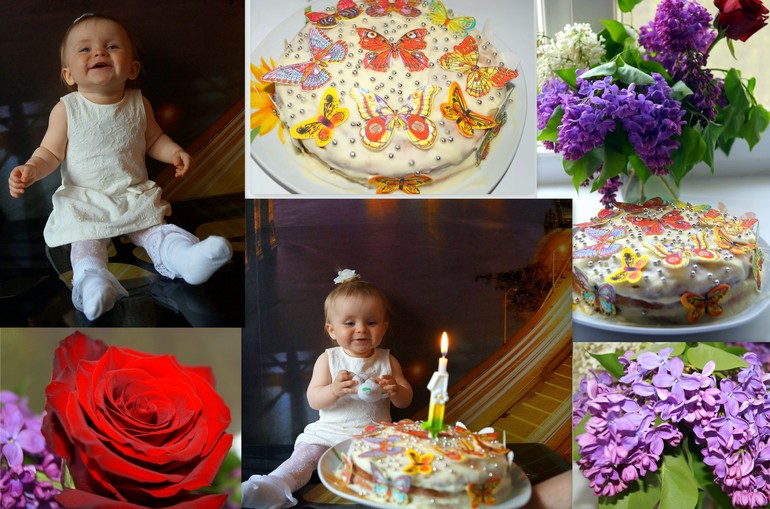 Чудесный день-Первый День Рождения!