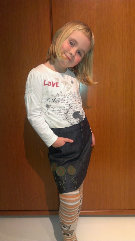 юбочка и джинсы для моей девочки