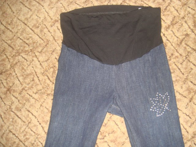 Беременные джинсы себе