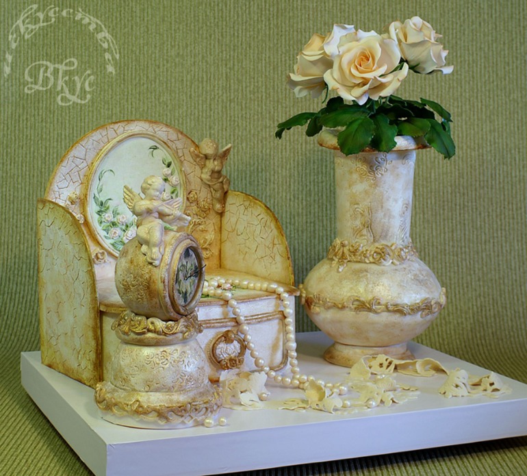 Торт "Кружева, кружева..."