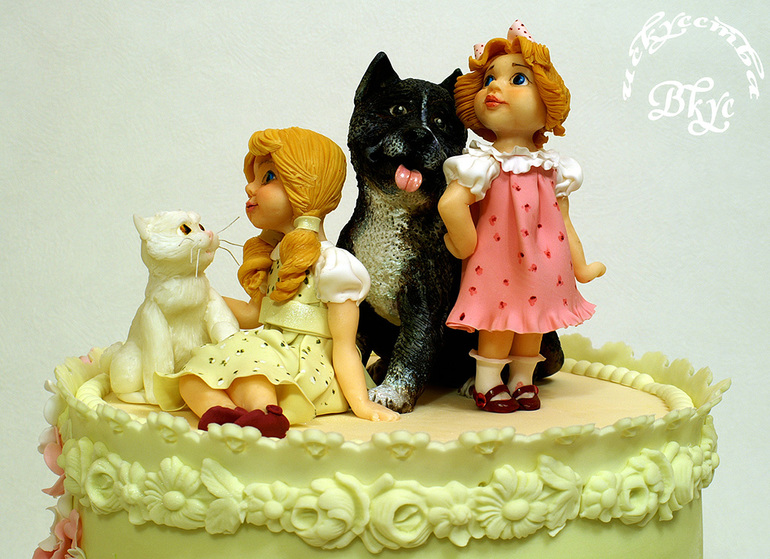 Торт "Дружная компания")))