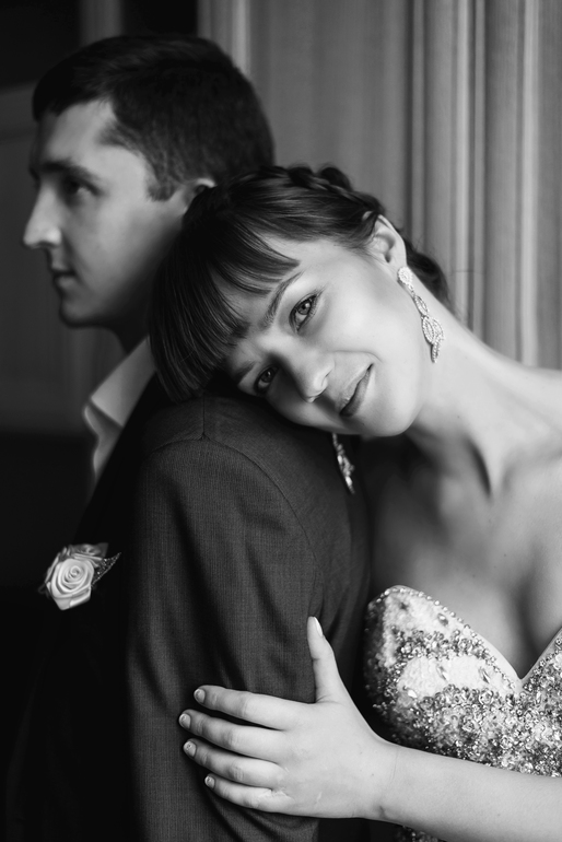 Рита и Андрей (немного ч/б)